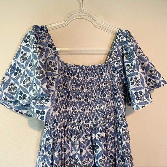 Pink City Prints Block Print Midi Dress - Picture 4 of 4